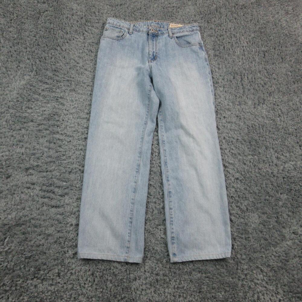 Polo Jeans Ralph Lauren Jeans Womens 6 Long Light Wash Saturday Rigid 31x28.5*